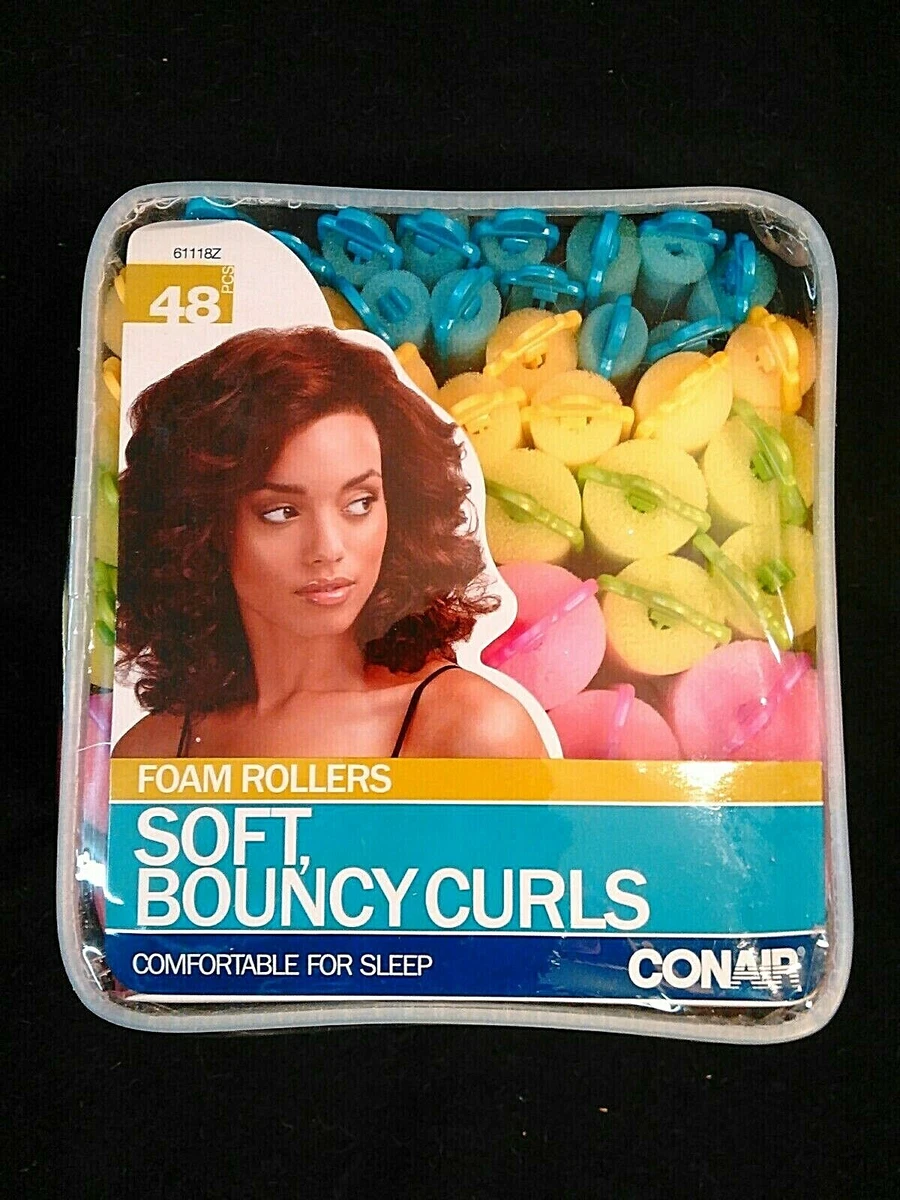 Conair Foam Self Grip Hair Rollers, Hair Curlers With Self