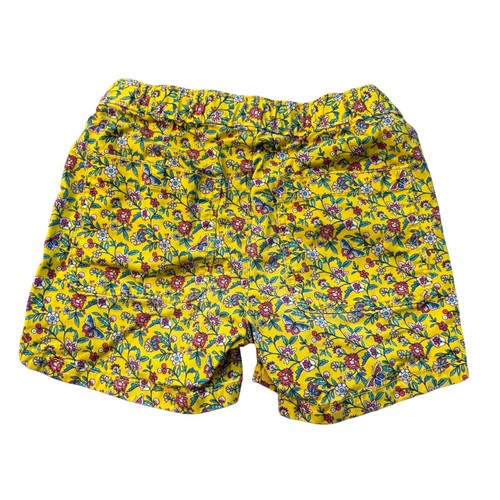 Gap Kids Floral Yellow Cotton Shorts Girls Size 10 Regular - Picture 3 of 3