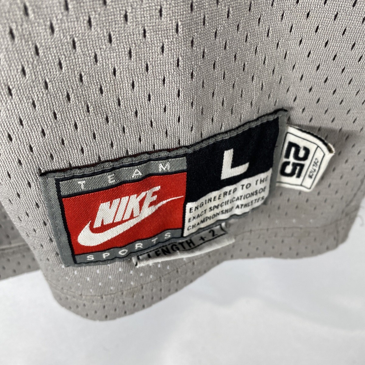 Nike Celtics Pierce 34 Jersey Size Large +2 NBA Grey