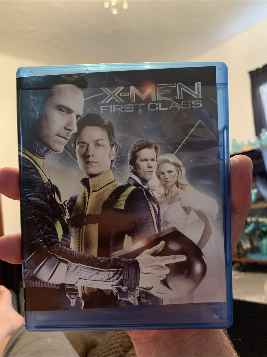 X-Men First Class (Blu-ray, 2011) James Mcavoy Michael Fassbender