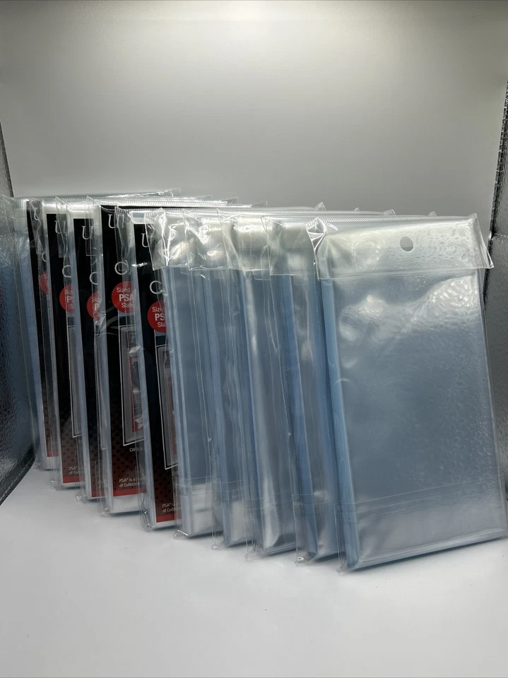 Ultra Pro GRADED Card Sleeves PSA Perfect Fit 10 pacotes de 100, 1000 no total - Imagem 2 de 3