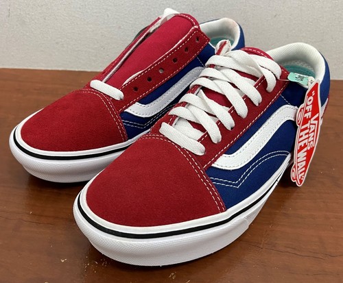 vans comfycush old skool blue