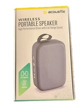 Acoustix Wireless Portable Mini Bluetooth Speaker - Black