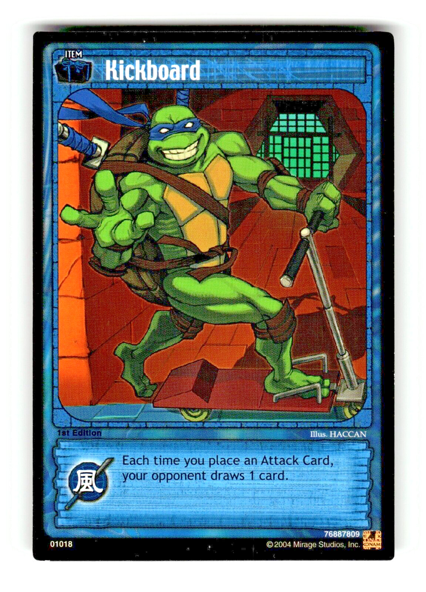 2004 Teenage Mutant ninja Turtles Trading Card Game Donatello