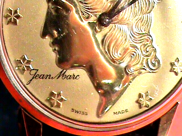 RARE VINTAGE 9CT GOLD JEAN MARC LIBERTY GENTS WATCH MANUAL SWISS