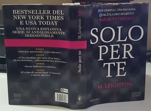 M. Leighton Solo per te Anagramma Newton & Compton Ristampa 07/2014 - Foto 1 di 3