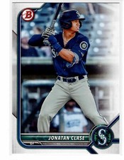 Jonatan Clase Seattle Mariners 2022 Bowman Draft