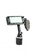 Adjustable Height Cup Holder Mount With Mic Hanger For Icom ID-5100 IC-2730