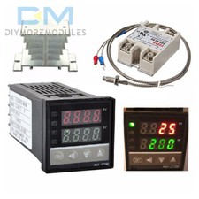 100-240V Digital PID Temperature Controller Thermostat REX-C100 Thermocouple