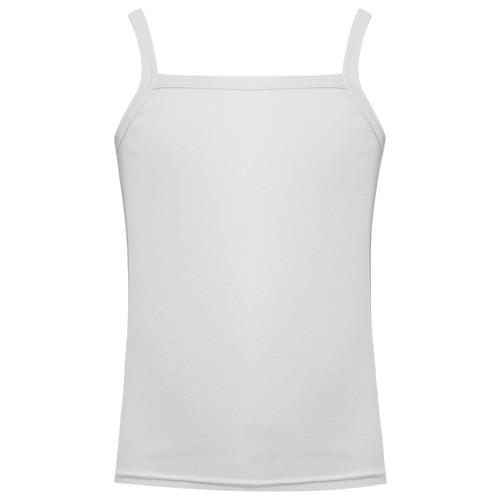 Kids Girls Tank Top Dance Vest Slim Fit Camisole Cute Tops Sleeveless Crop Top - Picture 5 of 70