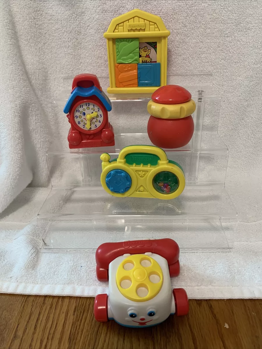 Set of 5 McDonald's Toddler Under 3 Happy Meal Toys. Bs