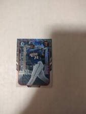 Miguel Sano Farms Finest Mini 2015 Bowman Chrome card FFM-MS Twins (PWE)