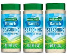 3 Pack - Hidden Valley Original Ranch Salad Dressing and Seasoning Mix 24 oz