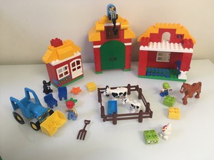 Lego Duplo 10525 Big Farm Animals Barn Figures Set Legoville 120