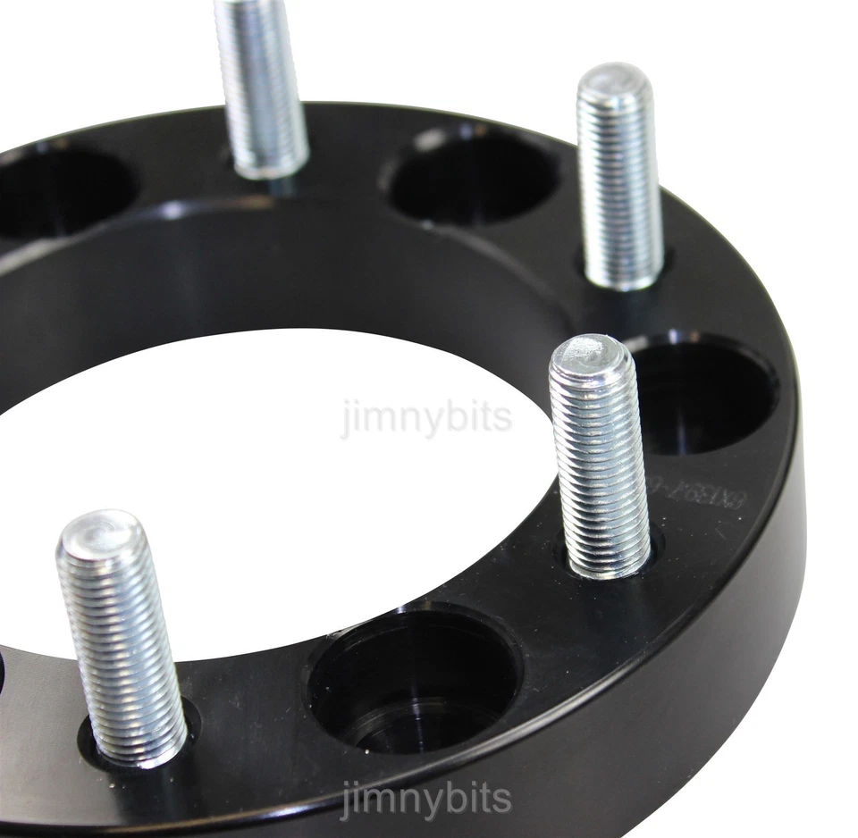 Black Raptor Isuzu Trooper, D-Max, Campo 30mm Aluminium Wheel Spacers - Image 3 of 4