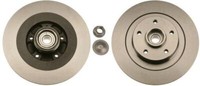 2X TRW DF6044BS Bremsscheibe FüR Renault