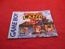 Donkey Kong Land III Nintendo Game Boy Instruction Manual Booklet ONLY