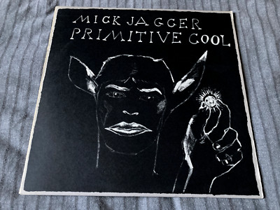 Mick Jagger ORIG. U.S. PROMO VINYL LP Primitive Cool GOLD STAMP Rolling Stones