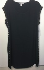 New Modamix Sleeveless Black Dress 20W Woman Plus Size Orig. $129