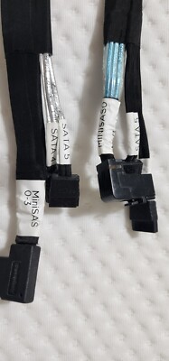 0MWR0W FOR DELL PowerEdge C6300 C6320 Mini SAS HD X2 SATA Mini SAS X2 SATA Cable