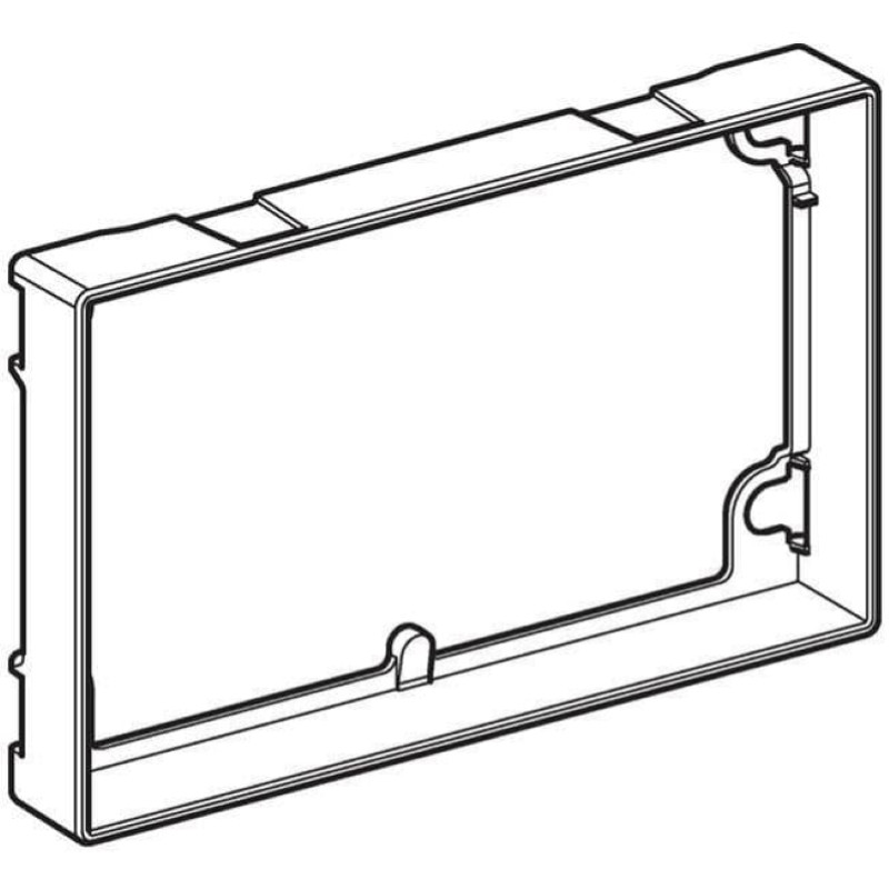 Montaggio Placca Omega60: Telaio di Compensazione Geberit 243.109.00.1