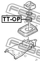 TT-OP Febest BUSHING GEAR SHIFT ROD 90278761, 0738784 - Picture 2 of 4