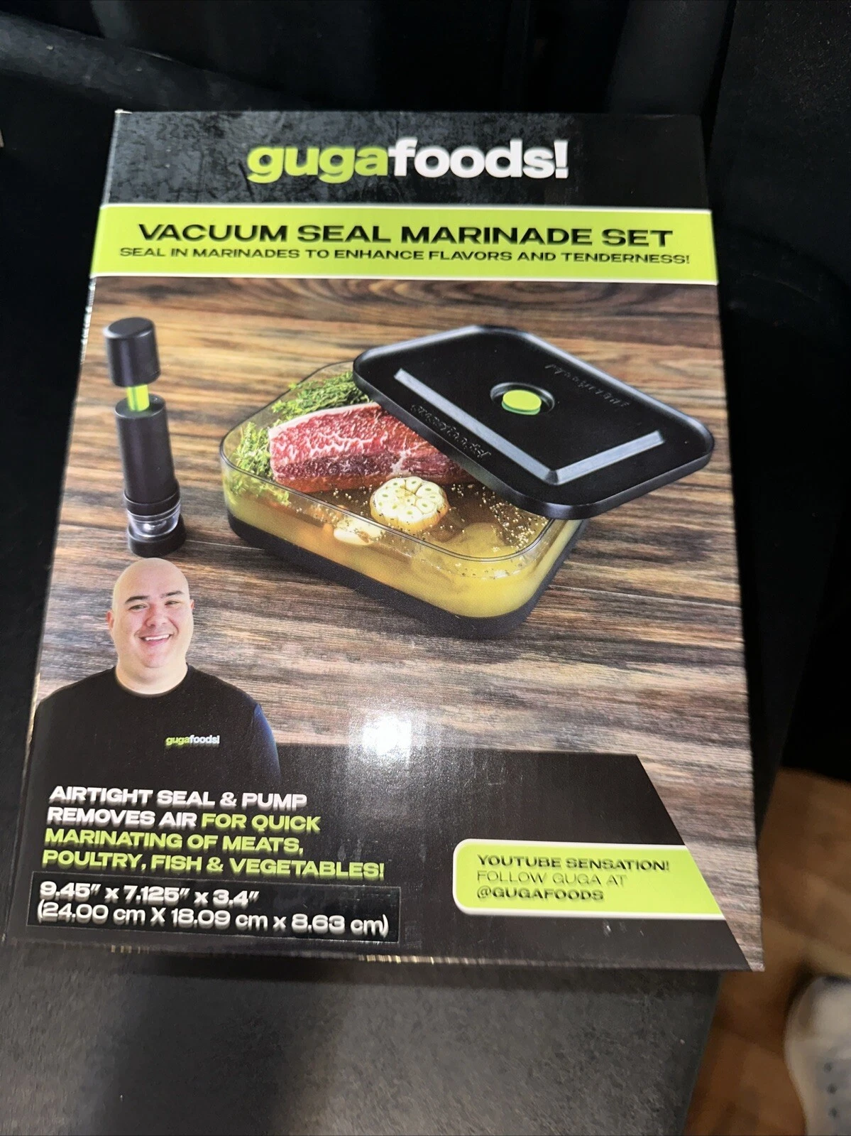 Gugafoods Vacuum Seal Marinade Set