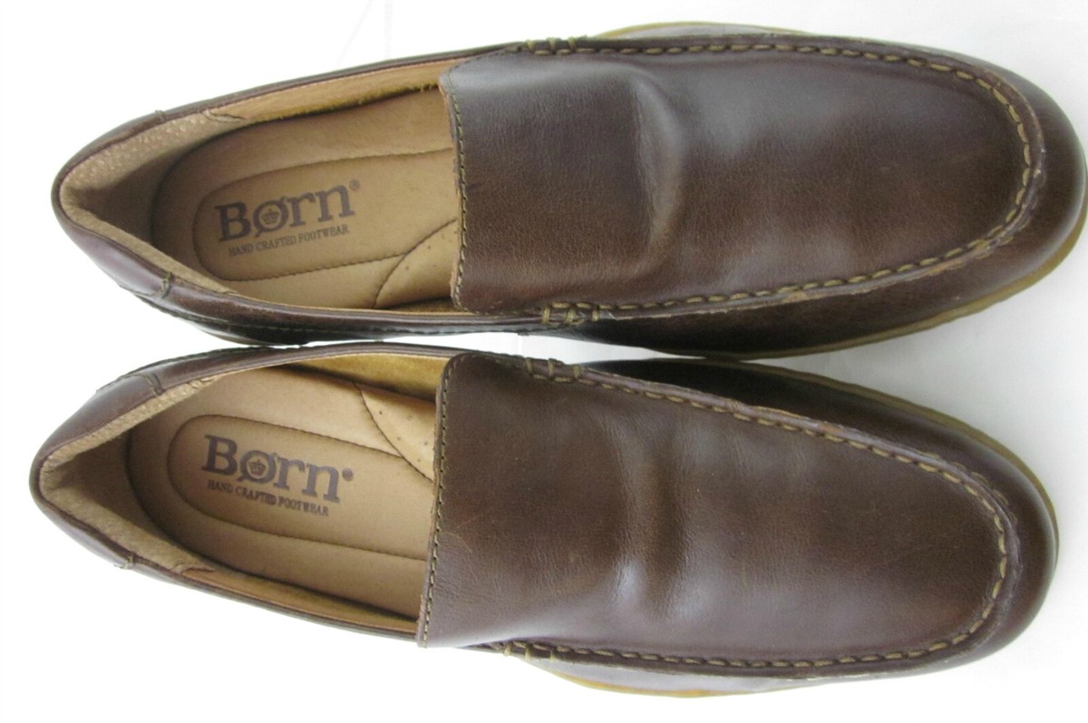 Born Watson Loafers Men\'s Brown Leather Casual Driving Shoes Slip-on Size 9 Born Mens Casual Loafers and Slip-Ons | Shoe Station main image 4
