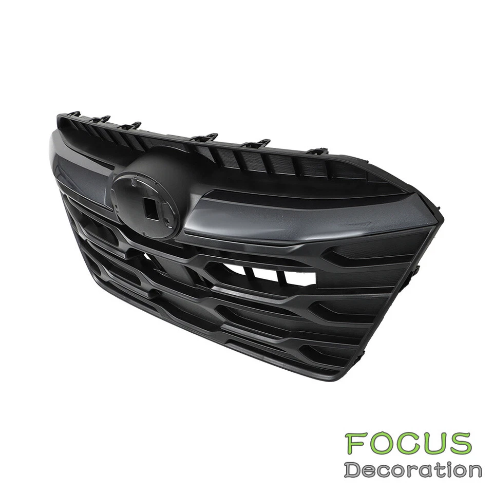 Black Grill 适用于 2023 2024 斯巴鲁 Outback 前上格栅带摄像头孔 — 第 3/4 张图片