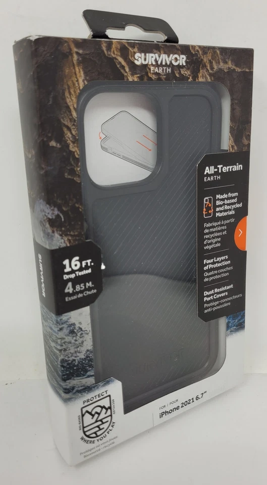 Funda Survivor Todo Terreno Tierra para Apple iPhone 13 Pro Max Foto 2 de 4