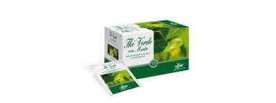 Aboca Tea Green With Mint Depurative Antioxidant Mint Green Tea 20FILTRI