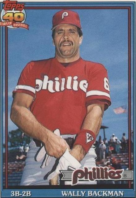 1991 Topps Traded - Wally Backman #3T - 1 of 1