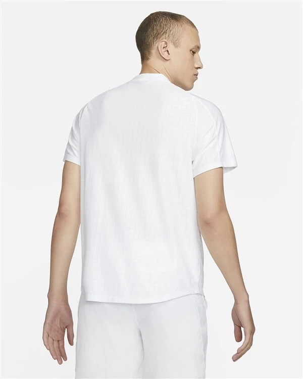 Nuevo polo de tenis Nike Dri-FIT Advantage para hombre CV2499-100 - tallas M L Foto 4 de 4