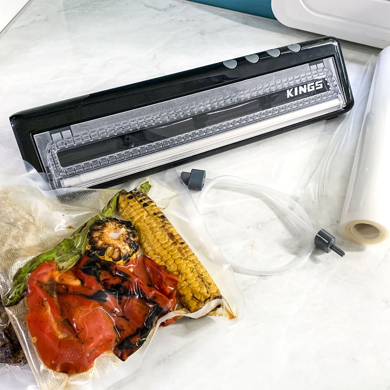 Adventure Kings Vacuum Sealer For Camping & Home Use Inc. 10 ReUsable