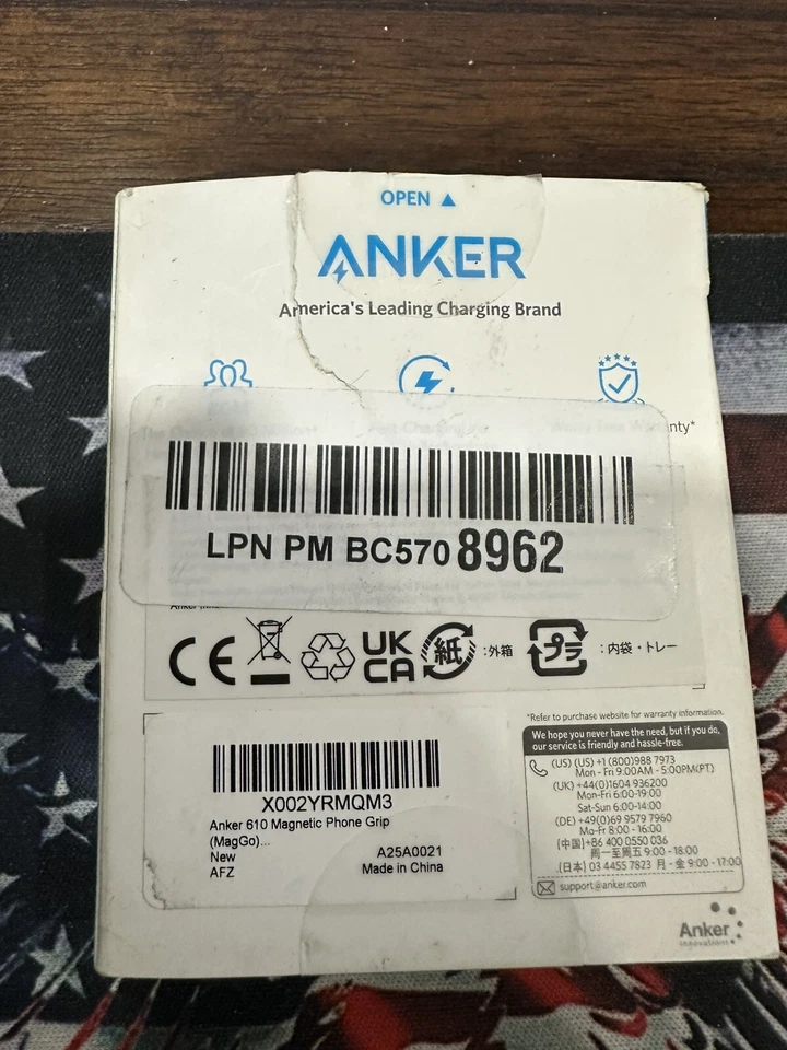 Empuñadura magnética para teléfono Anker Series 6 610 Foto 2 de 2