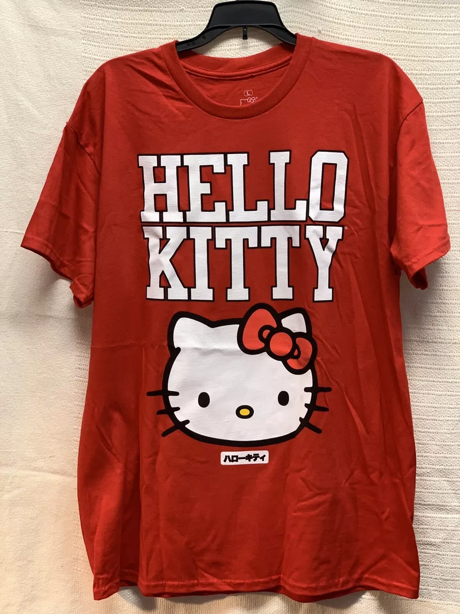 Hello Kitty, Shirts & Tops, Hello Kitty Graphic Tee White Short Sleeve  Crew Neck Size 4