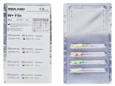 Dental W+ Gold RECIPROCATING files Yellow, Red, Green, White 20/Pk 21mm ENDO