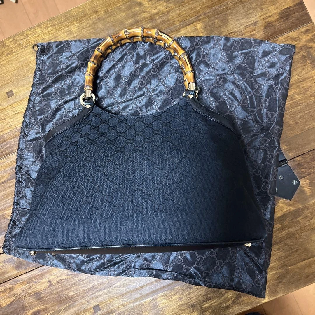 Sac GUCCI bambou noir