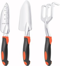 Garden Tools Set 3 Pack Heavy Duty Gardening Tools with