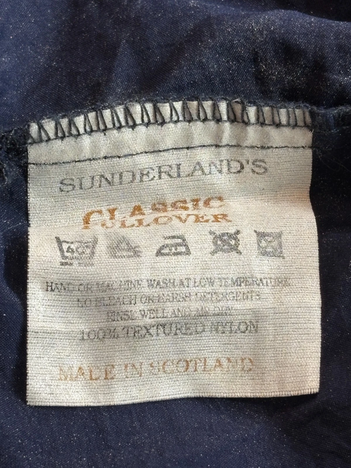 Sunderland of Scotland Windbreaker Golf Jacket XL Blue Embroidered Argyle - product detail image 10