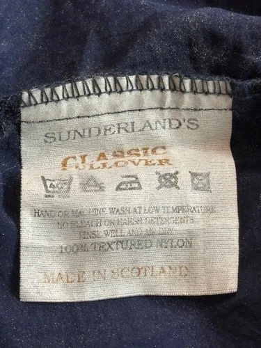 Sunderland of Scotland Windbreaker Golf Jacket XL Blue Embroidered Argyle image 10