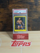 1997 Cardinal WWF Rocky Maivia Trivia Series PSA 8 The Rock RC WWE Rookie Dwayne