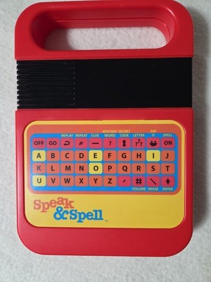 Speak & Spell Kahootz #09624 Electronic Learning Game Tested Works