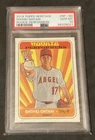 2018 Topps Heritage High Number Rookie Performers PSA 10 Shohei Ohtani #RP-SO