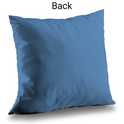 Begin Home Decor C1PT1414VDRRK1 14 x 14 in. Footprint Shapes Blue Poly Twill ...
