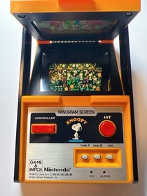 NINTENDO GAME AND & WATCH SNOOPY PANORAMA SCREEN Direct From Japan Retro Games