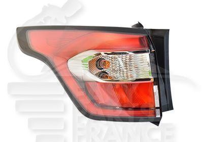 Feu arrière-gauche LED pour Ford Kuga de 2016 à 2019 avec fond rouge d'origine