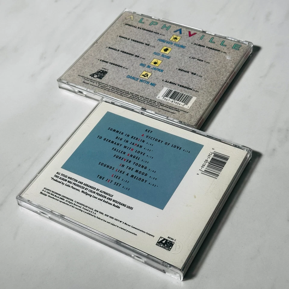 Alphaville - CD Lot of 2 - Forever Young - The Singles Collection Foto 3 de 4