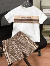 Trajes Pantalones Cortos Camisa Bebe Conjunto de Ni os Ropa Para Ni o 3 a 8 A os