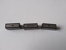 1980's GM Delco Car Stereo Cassette EJECT FF REW Push button SET